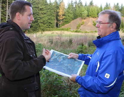 Ron Kruck und Hans-Joachim Binzel
